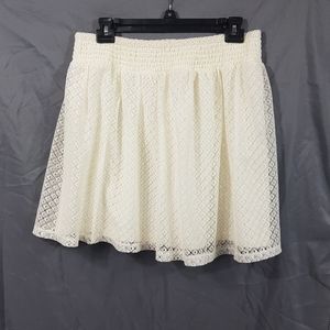 Maurices NWT Layered Lace Boho Gypsy Prairie Skirt